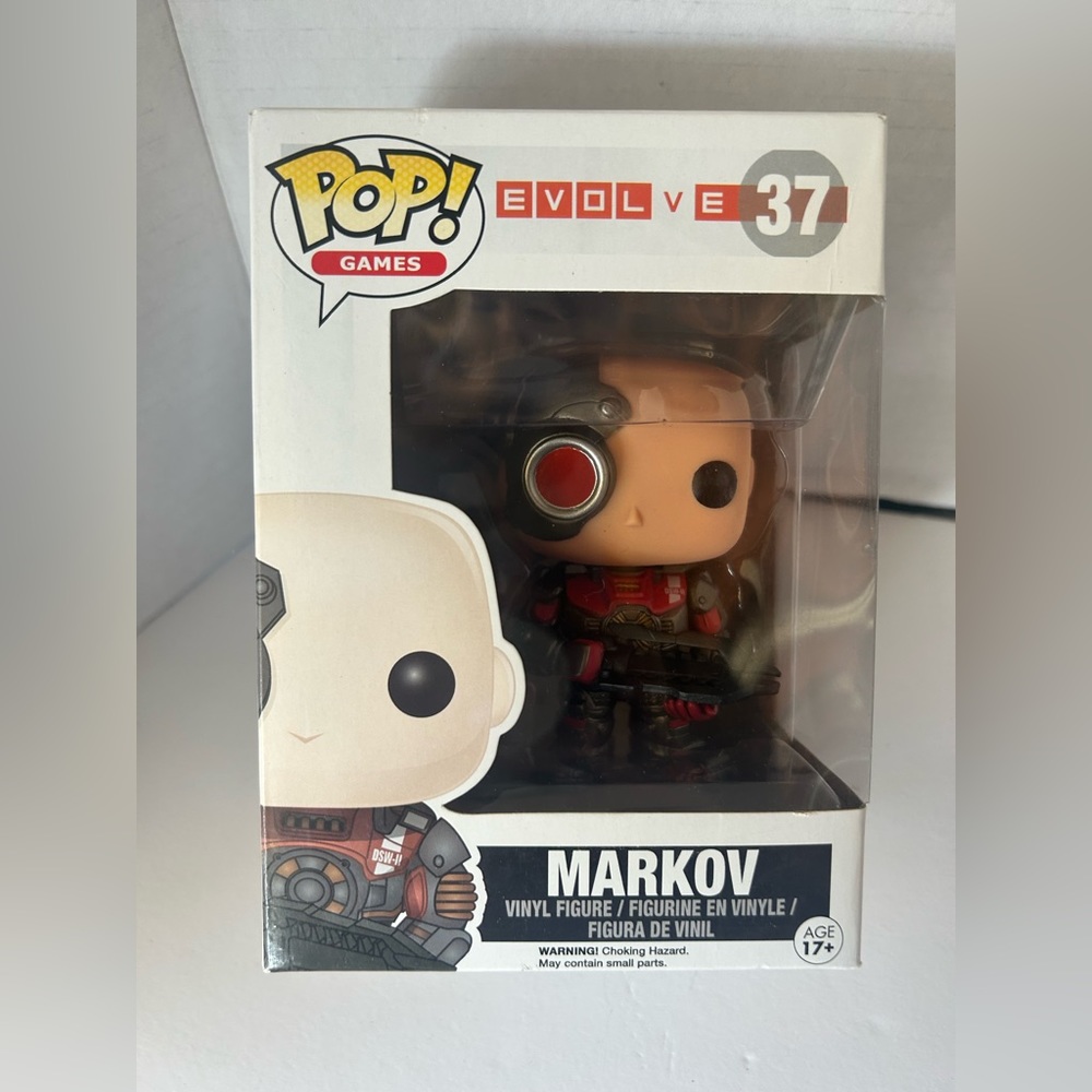 New Funko POP Games  Evolve  Markov #37